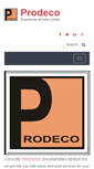 Mobile Screenshot of prodecoengineering.com